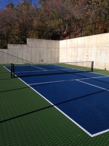 Pickleball court at Stagecoach & Buckboard