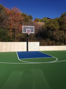 Basketball court at Stagecoach & Buckboard